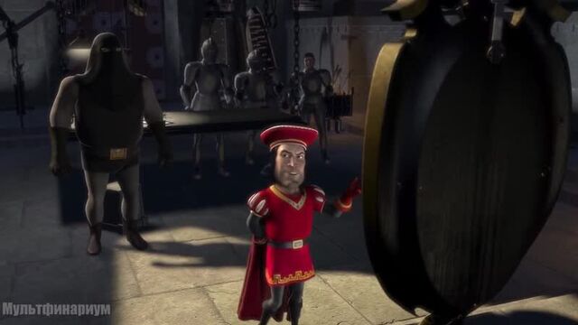 Лорд фаркуад выбирает себе принцессу. шрек (2001) год