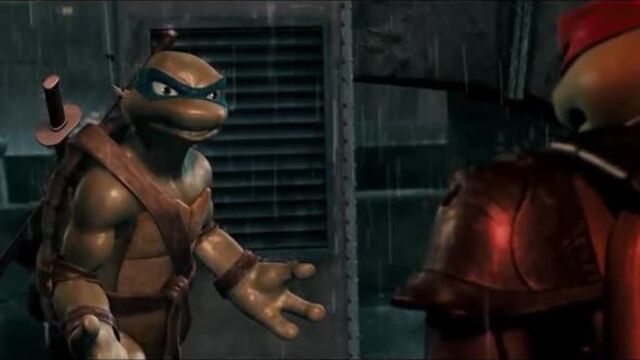 Tmnt (2007) | леонардо против рафаэля