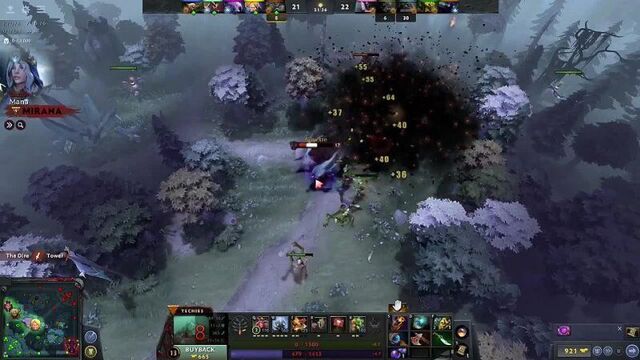 Течис не прощает | dota 2