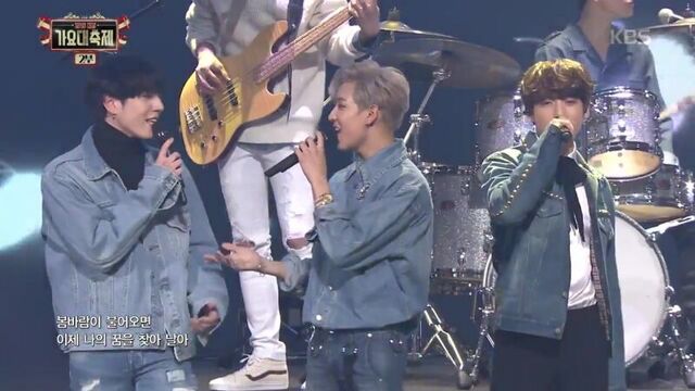 [perf] 161229 югём и бэмбэм (got7), чонгук (bts), докём, мингю и диэйт (seventeen), джихё (twice), чеён (i.o.i.), ючжу и ынха (g