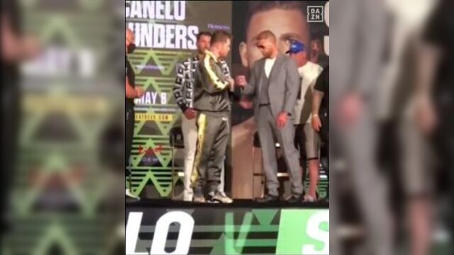 Сауль канело альварес - билли джо сондерс лицом к лицу