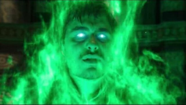 Андуин лотар и кадгар сражаются с медивом. момент из фильма варкрафт