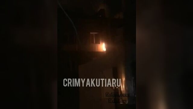 Пожар в шашлыкофф в якутске.09.08.20г