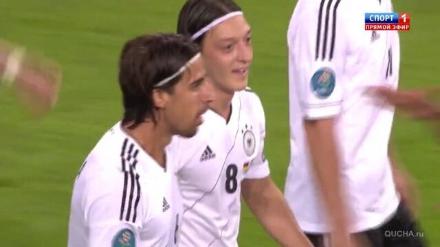 Гол сами хедира. германия - греция (евро-2012)