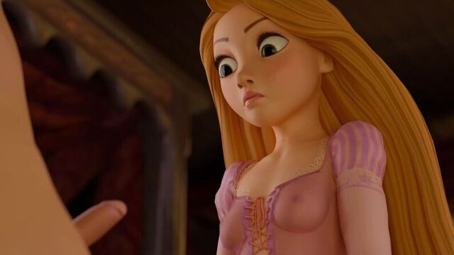 Rapunzel blowjob 60fps