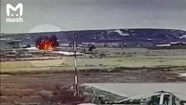 Крушение вертолета ми-8 на чукотке попало на видео