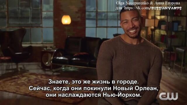 Чарльз майкл дэвис - интервью - разговор об отношениях марселя и ребекки (рус суб)