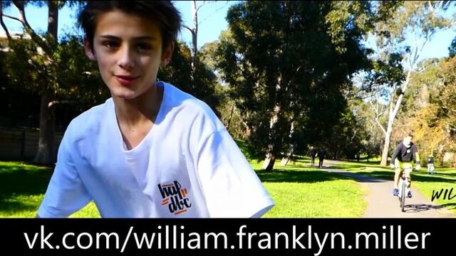 Уильям франклин-миллер / william franklyn-miller покатушки на велосипеде