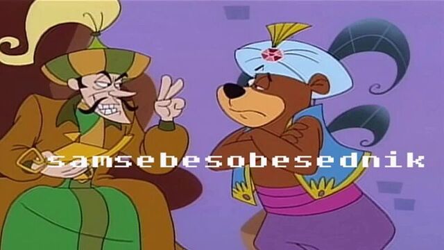 #самсебесобеседник - илья хвостиков за амана и мишку йоги (scooby-doo in arabian nights)