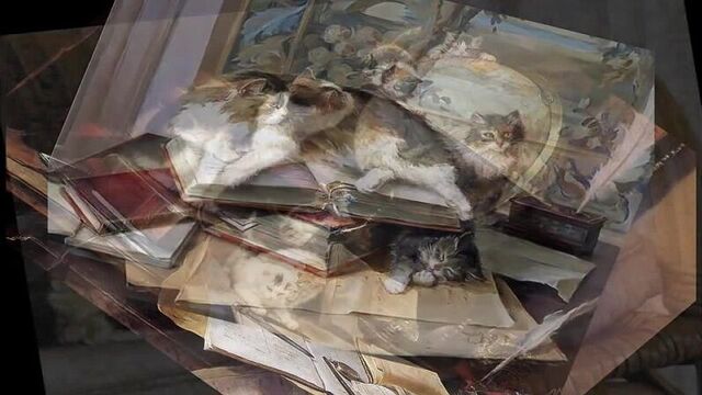 Ф.шопен вальс №7 (милые кошки)