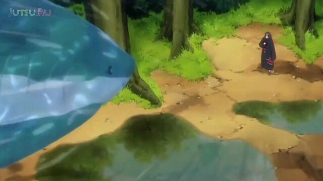 Итачи учиха против кисаме хошигаки