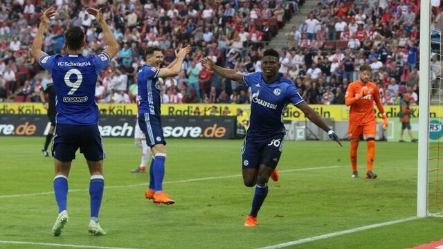 Гол эмболо в ворота «кёльна» (2:2)