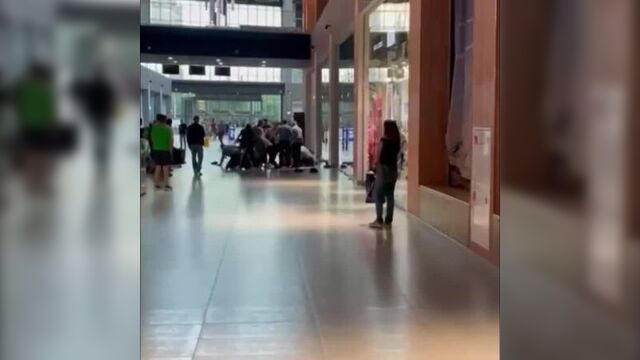 Драка в тц «гудок» / самара