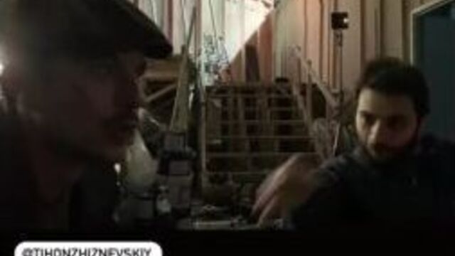 Тихон жизневский и артем габрелянов / съемки фильма майор гром: чумной доктор