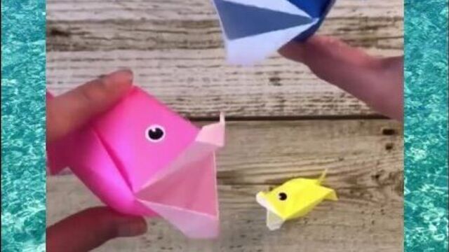 Антистресс из бумаги своими руками. рыбки