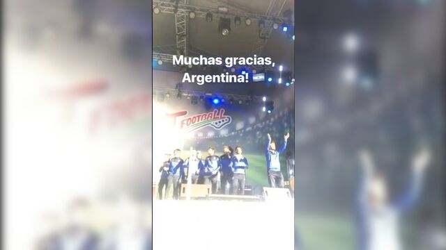 Бенхамин рохас на открытии фестиваля арт-футбол 25.05.2018 в москве