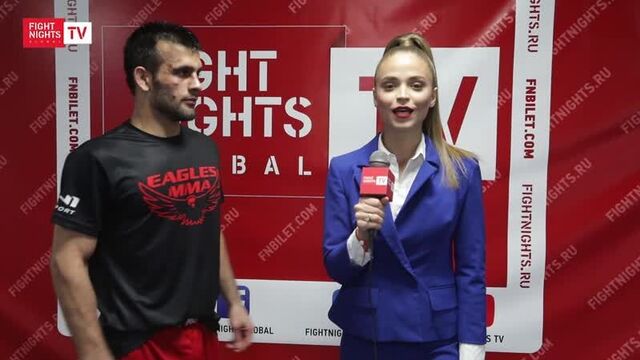 Гаджи рабаданов. слова после боя. fight nights global 90