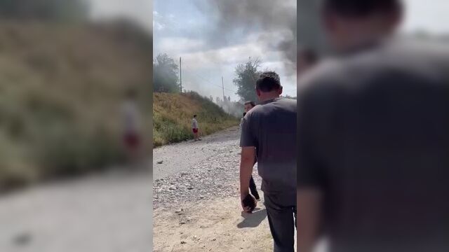 В шымкенте произошел взрыв в районе роддома