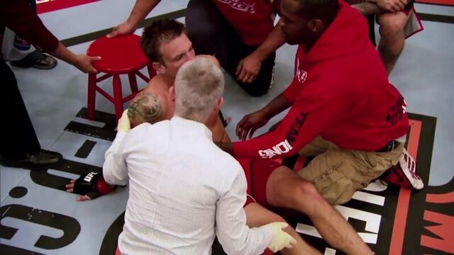 Юрайа холл - нокаут на шоу tuf