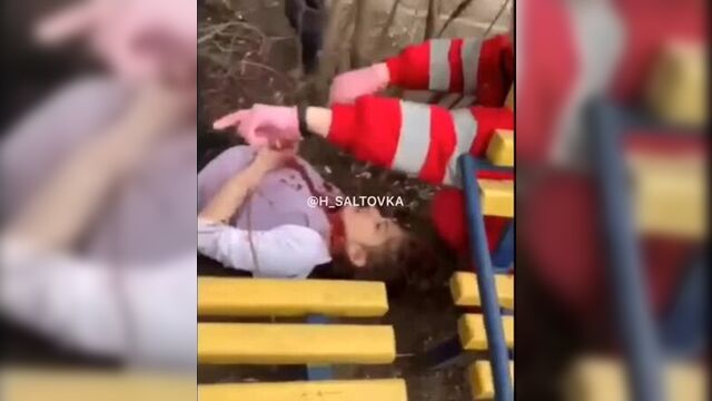 Харьков.девушка спрыгнула с крыши 16-этажки . харьков.берегите своих близких.стоп суицид.