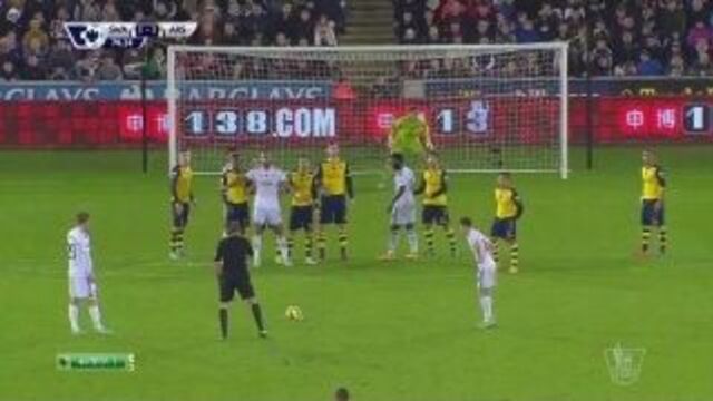 Гильфи сигурдссон (суонси - арсенал 2-1)