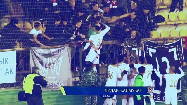 Дидар жалмукан, гол в ворота фк кайрат.