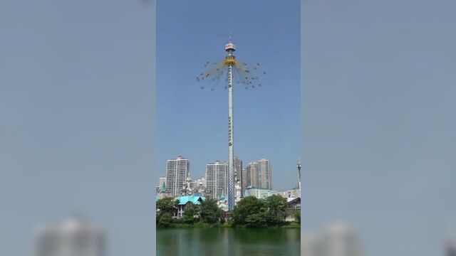 Самый страшный аттракцион в мире gyrd drop в южной кореи парк lotte world seoul ✩ рок22тв