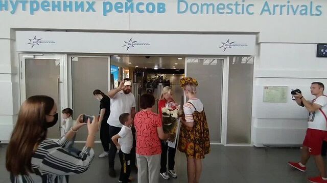 Призера паралимпийских игр встретили в симферополе