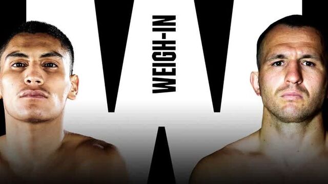 Взвешивание перед боем верджил ортис - эгис каваляускас