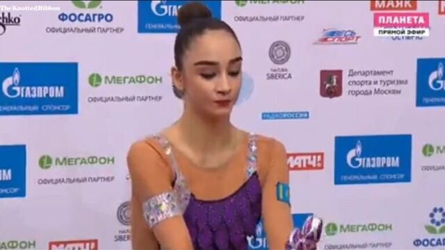 Алина адилханова - булавы, финал // grand prix/ international senior tournament - moscow, russia - 16-19.02.18