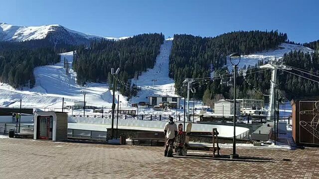 Доброе новогоднее утро в архызе! уже катаем⛷️
