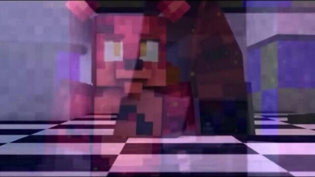 Песня фокси - 5 ночей с фредди майнкрафт клип (на русском) - foxy song minecraft song animation rus