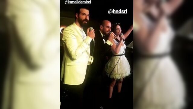 День свадьбы исмаила демирджи и ханде сорал.