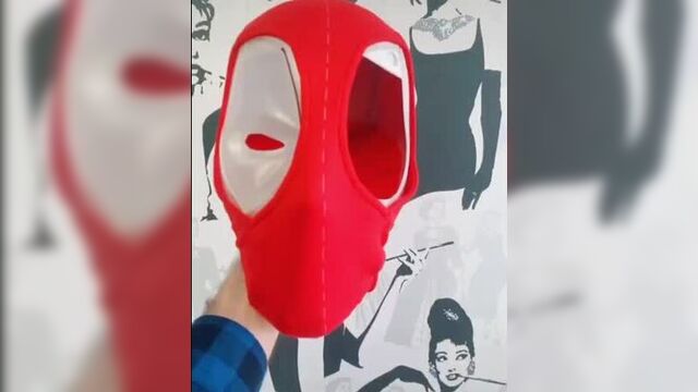 Реплика маски дедпула часть 3 | deadpool replica cosplay косплей