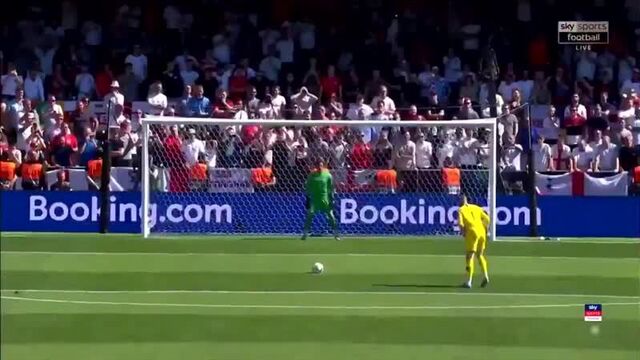 Джордан пикфорд бьет пенальти