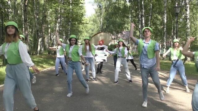 Видеоролик «берёзовая роща»