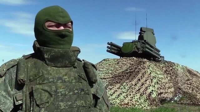 Российский зрпк "панцирь-с1" уничтожил украинский бпла ту-143 «рейс»