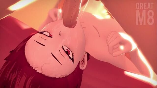 Mandalay's deepthroating'd 3d porn