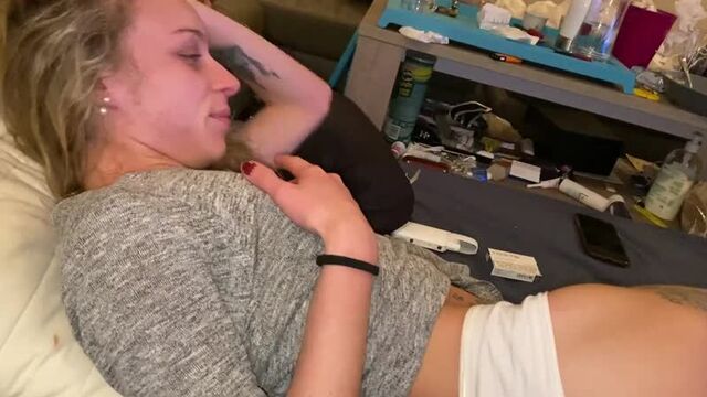 [ angel emily ] young teen love to take a creampie during the lockdown