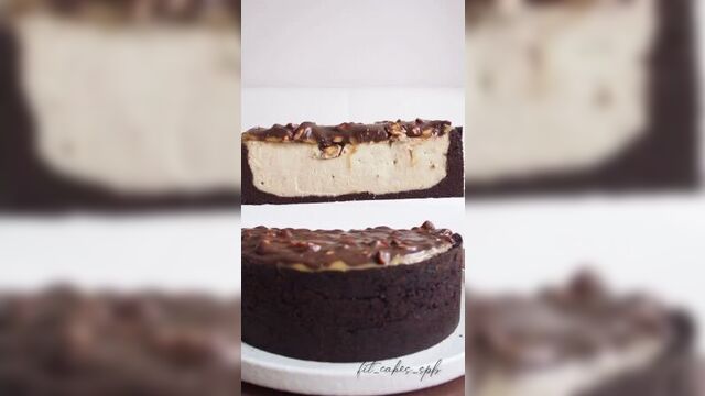 Пп чизкейк "сникерс"