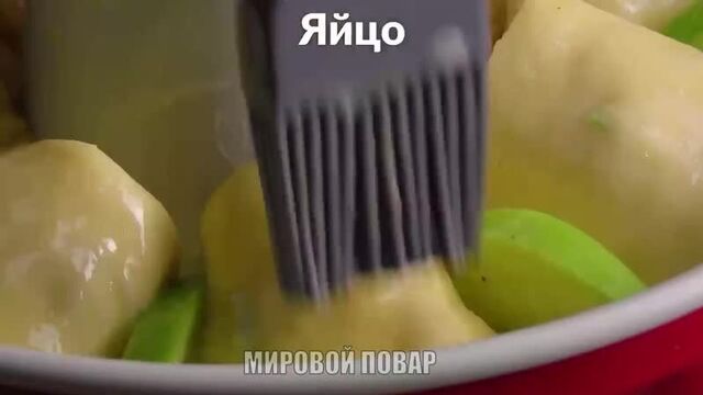 Нежный кекс с начинкой