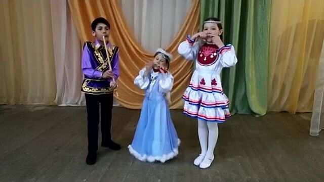 Байгужина малика и сафия. дуэт дети город сибай