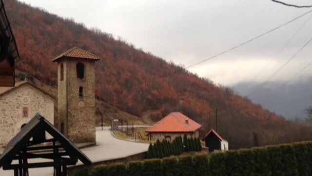 Утреня в монастыре дубоки поток