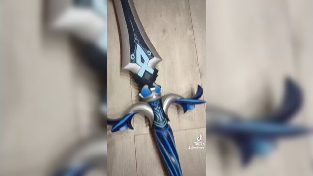 Церемониальный меч из genshin impact