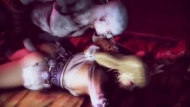 Порно мультик кратос из игры god of war
