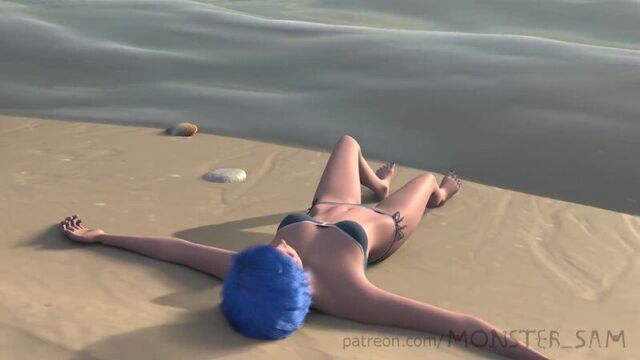 Monster sam - 3d porn / 3dポルノ