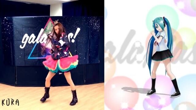 【いとくとら+mmd 初音ミク】galaxias!踊ってみたコラボo(^-^)o♪