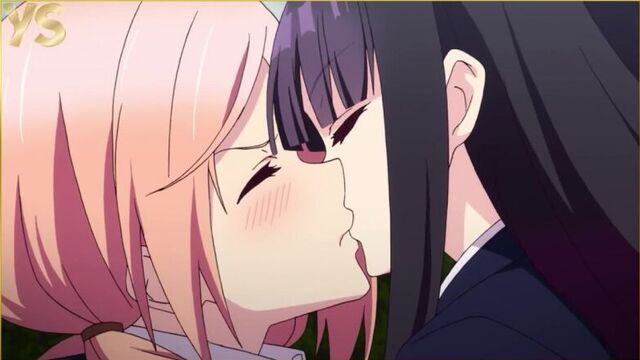 Netsuzou trap _ yuma x hotaru | anime yuri moments / hentai / хентай / аниме / юри