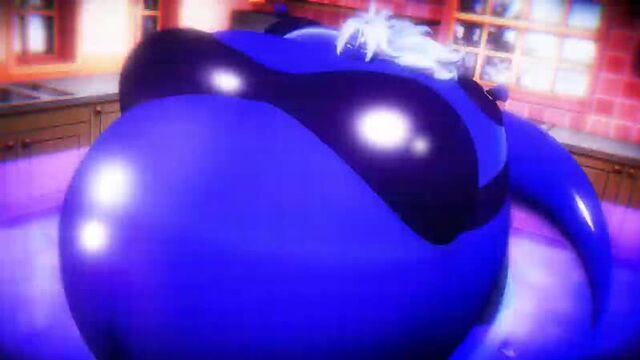 Android 21 blueberry body inflation (violet beauregarde parody).mp4
