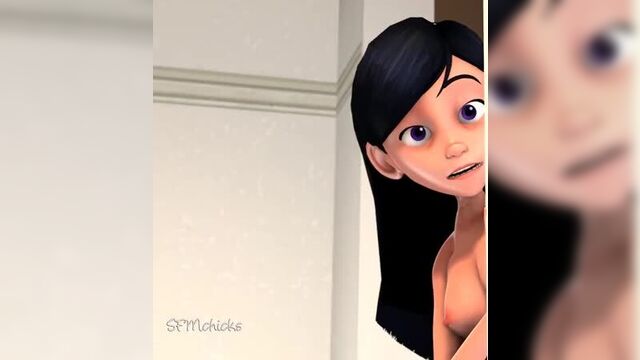 The incredibles - helen parr fucks violet [sfm - reupload]